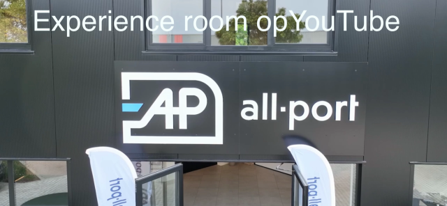 Video Experience Room All-Port op YOUTUBE september 2022 opendeurdagen